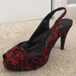 Rose White House Black Market heels